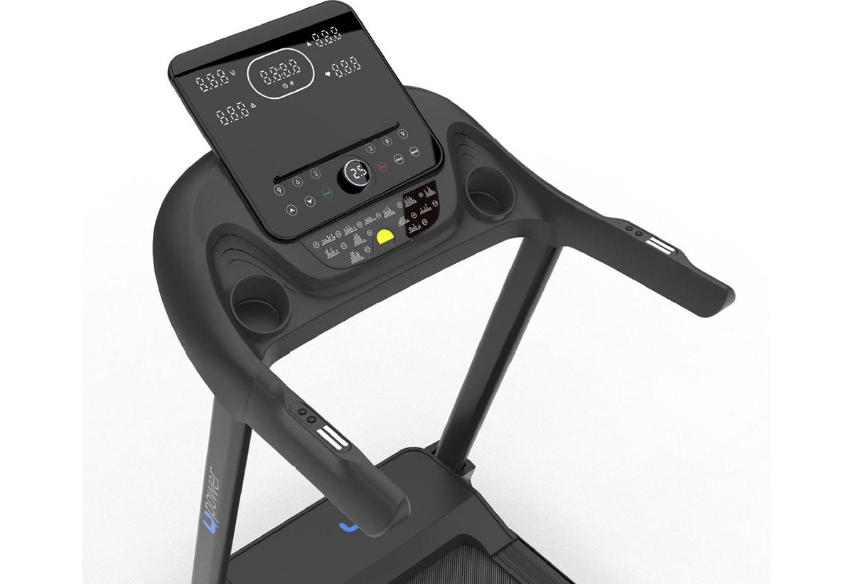 Απεικονίζεται η οθόνη LED του διαδρόμου.